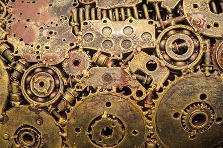 古老機械齒輪