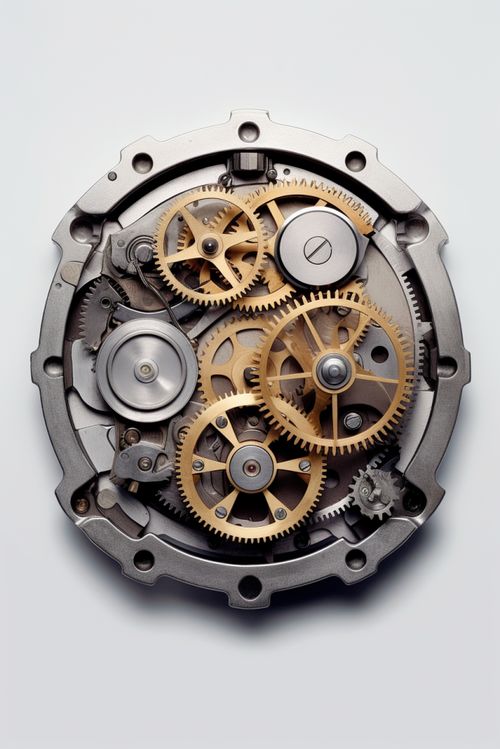 機器部件工廠工業機械齒輪零件攝影圖片 攝影圖